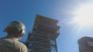 Allied Troops Rappel to Victory: BRoll