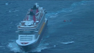 Coast Guard medevacs U.S. passenger from Disney cruise ship 180 miles northwest of Puerto Rico