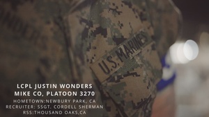 MCRD SD, Mike Company, Honor Graduate