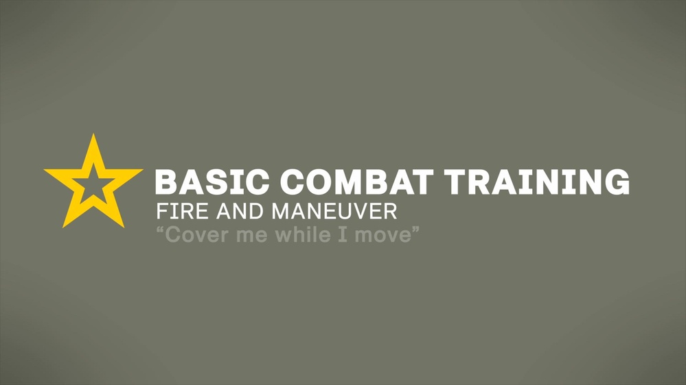 DVIDS - Video - CIMT Basic Combat Training - Fire and Maneuver Training ...