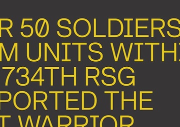 734th RSG assists Iowa's 2024 BWC