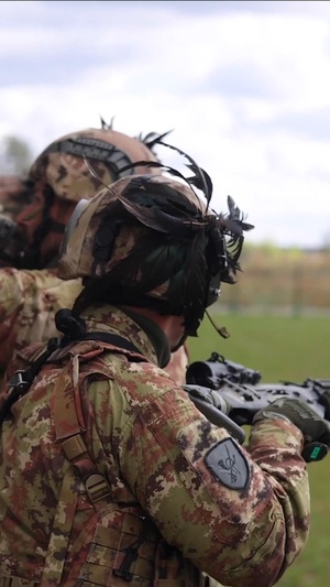 Esercito Italiano (Italian Army) Combat Exercise Saber Strike 24