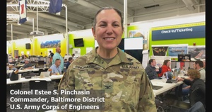 Army Corps Commander speaks on 880,000-pound wreckage removal from Baltimore bridge site