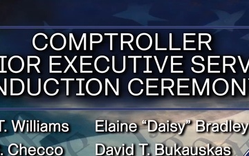 Comptroller Senior Executive Service Induction Ceremony