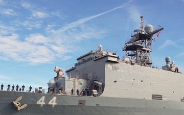 USS Gunston Hall Returns Home Following Exercise Steadfast Defender 2024
