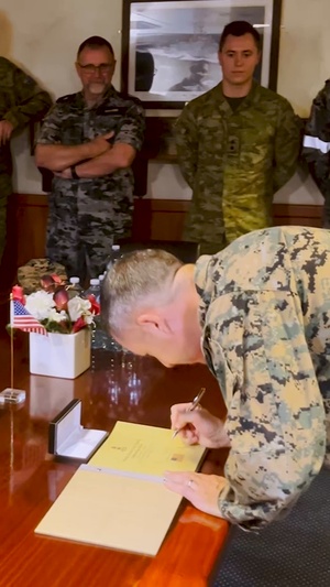 Reel: MRF-D 24.3 Marines visit HMAS Canberra, HMAS Choules, U.S. Embassy Australia