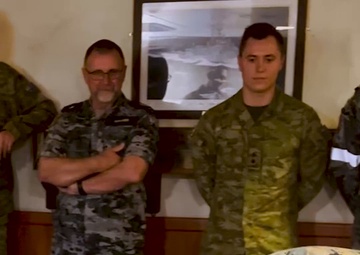 Reel: MRF-D 24.3 Marines visit HMAS Canberra, HMAS Choules, U.S. Embassy Australia