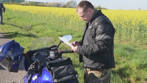 Drive Safe Campaign - Group Motorcycle Ride (Broll)