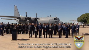 U.S. donates a C-130H to Fuerza Aérea Argentina