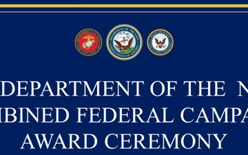 Department of the Navy 2023-24 CFC Awards Ceremony