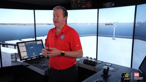 ERDC’s Ship/Tow Simulator used to assist the Francis Scott Key Bridge Response