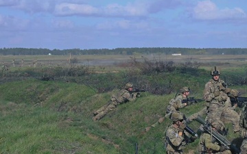 Saber Strike 24: Fox Troop Combined Arms Training Exercise