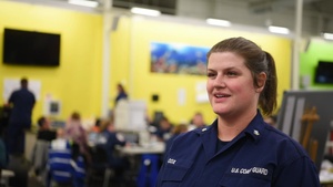 Coast Guard Petty Officer talks about Key Bridge Unified Command Joint Information Center