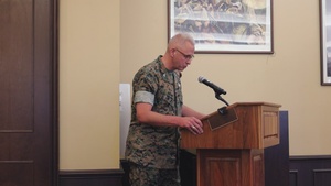 Marine Corps Warfighting Lab Change of Command Ceremony