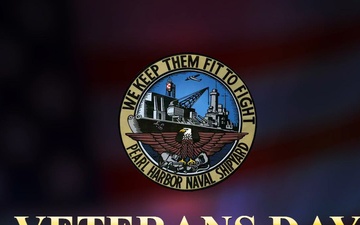Pearl Harbor Naval Shipyard and Intermediate Maintenance Facility Veterans Day Quiz 2022