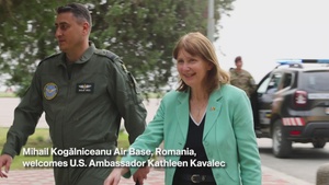 U.S. Ambassador to Romania visits MKAB: Highlight
