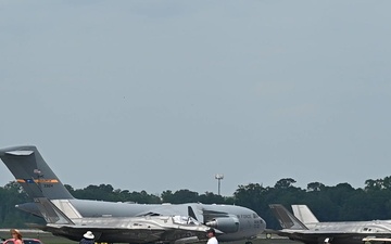 Charleston Airshow 2024: Wings of Blue demonstration