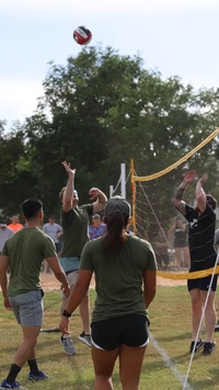 Reel: U.S., ADF compete in friendly volleyball tournament