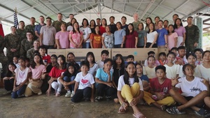 Balikatan 24 B-Roll: Davila Elementary School Bundle of Joy Delivery