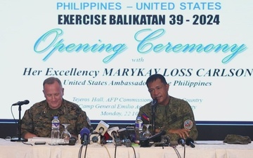 Balikatan 24 Opening Ceremony Press Conference