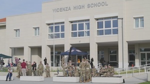 AFN In-Focus on Vicenza Highschool JROTC Drill Competition CLEAN COPY