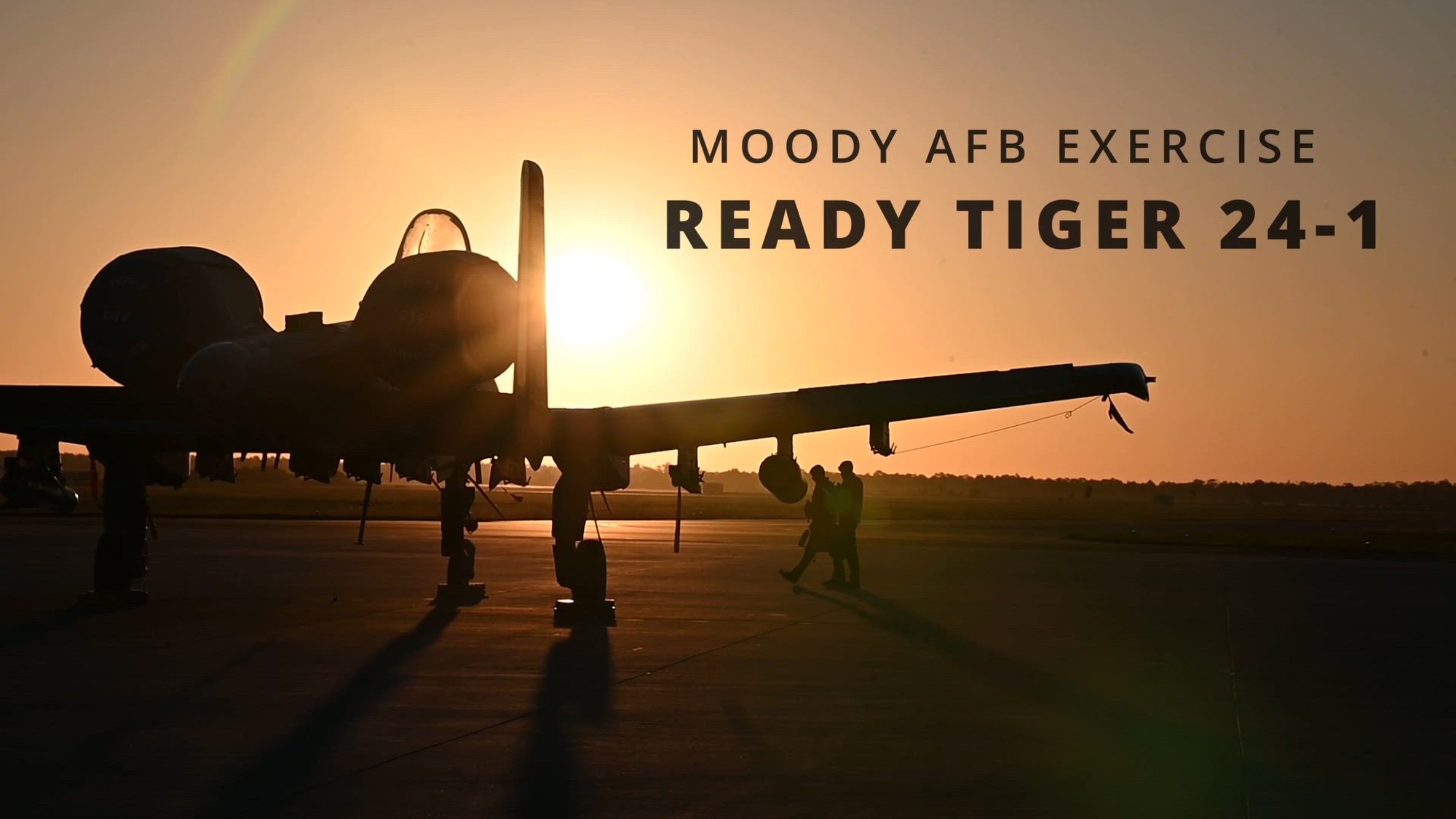 Highlight video of the exercise Ready Tiger 24-1 held at multiple locations April 8-19, 2024. Ready Tiger 24-1 is a readiness exercise demonstrating the 23rd Wing’s ability to plan, prepare and execute operations and maintenance to project air power in contested and dispersed locations, defending the United States’ interests and allies. (U.S. Air Force video by Airman 1st Class Leonid Soubbotine)
