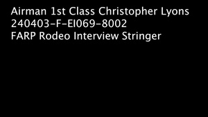 Interview of Captain Alexander Leblanc