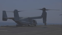 VMM-365 (REIN) MV-22B Osprey Takes Off of USS Wasp (LHD 1)
