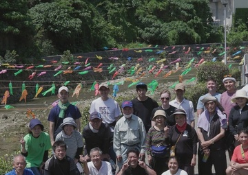 Camp Kinser Marines clean up Aja River | B-Roll