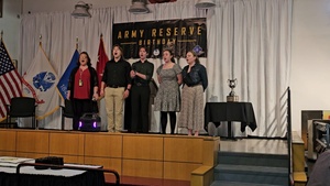 Tomah High School Show Choir members perform for Fort McCoy's 2024 Army Reserve Birthday Celebration, Part I