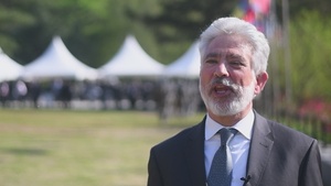 Battle of the Imjin River Commemoration Ceremony - Belgian Ambassador Bontemps Interview