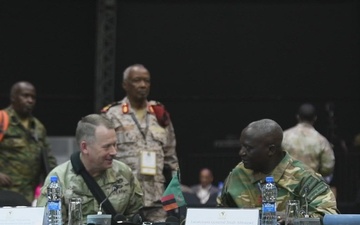 B-Roll: African Land Forces Summit hosts plenary session on Environmental Effects on Regional Security
