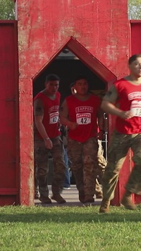 10th Mountain Soldiers compete in the 2024 Best Sapper Non-Standard Physical Fitness Test