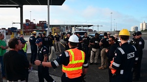 Coast Guard Sector St. Petersburg Prevention, Shipping Container Inspection