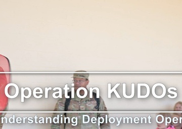 Edwards AFB children participate in Operation KUDOS