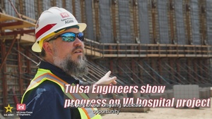 Tulsa engineers show progress on VA hospital project during SAME tour