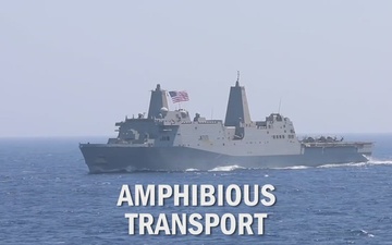San Antonio Class amphibious transport docks