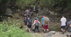 Camp Schwab Marines clean up Ta-taki waterfall | B-Roll