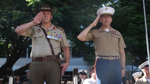 B-Roll: MRF-D 24.3 U.S. Marines, Sailors honor Anzac Day in Darwin