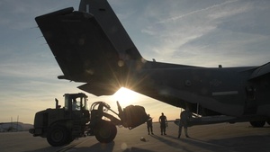 Ready Tiger 24-1: Flying Tigers arrive at MOB Savannah (B-roll)
