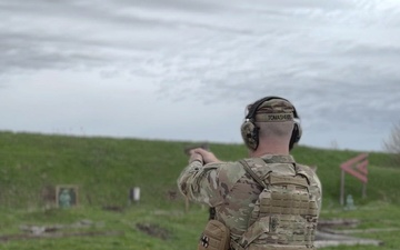HHC, 85th USARSC Force Protection staff conducts M17 Weapons Qualification