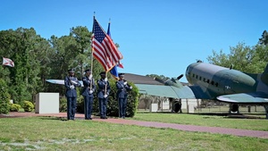 Hurlburt Field air park re-opening ceremony b-roll