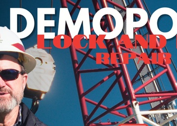 Demopolis Lock and Dam Repairs Underway Part 2