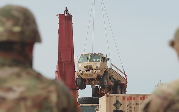 B-ROLL African Lion 24 conducts port operations in Gabes, Tunisia.