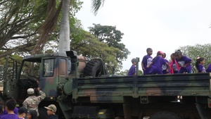 HHBN hosts field trip for the month of the military child