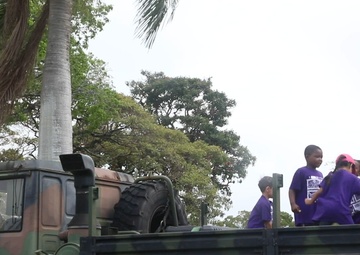 HHBN hosts field trip for the month of the military child