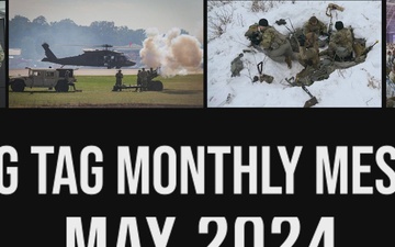 TAG Monthly Message - May 2024
