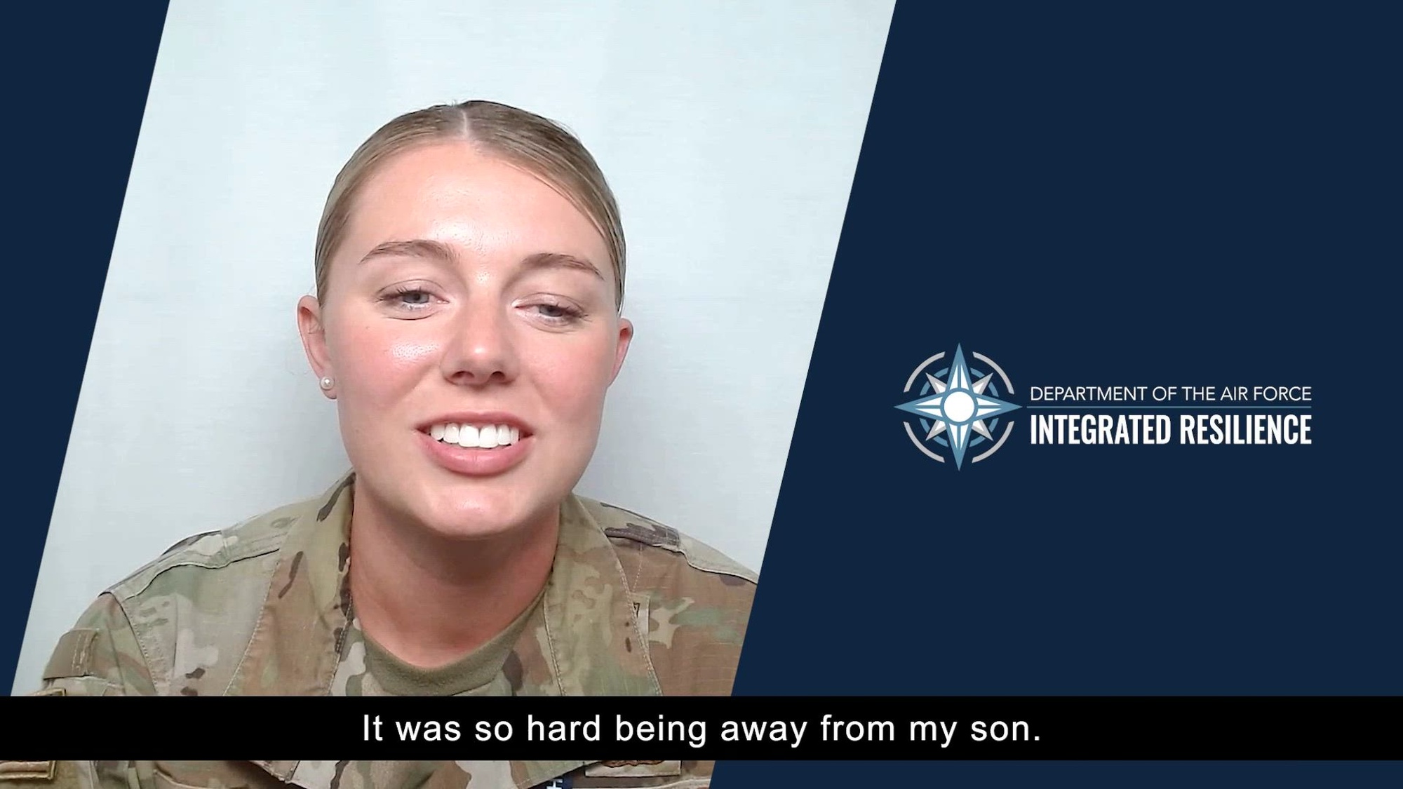 The Air, Space and Cyber Conference was held in September 2023 at the Gaylord National Resort & Convention Center in National Harbor, Md. The Total Force was encouraged to share their resilience stories in a video booth.
 
Airman First Class Autumn Kohout shared a story of her resilience after facing challenging times being separated from her young son and discussed how she leaned on her fellow Airmen to get though that tough time.