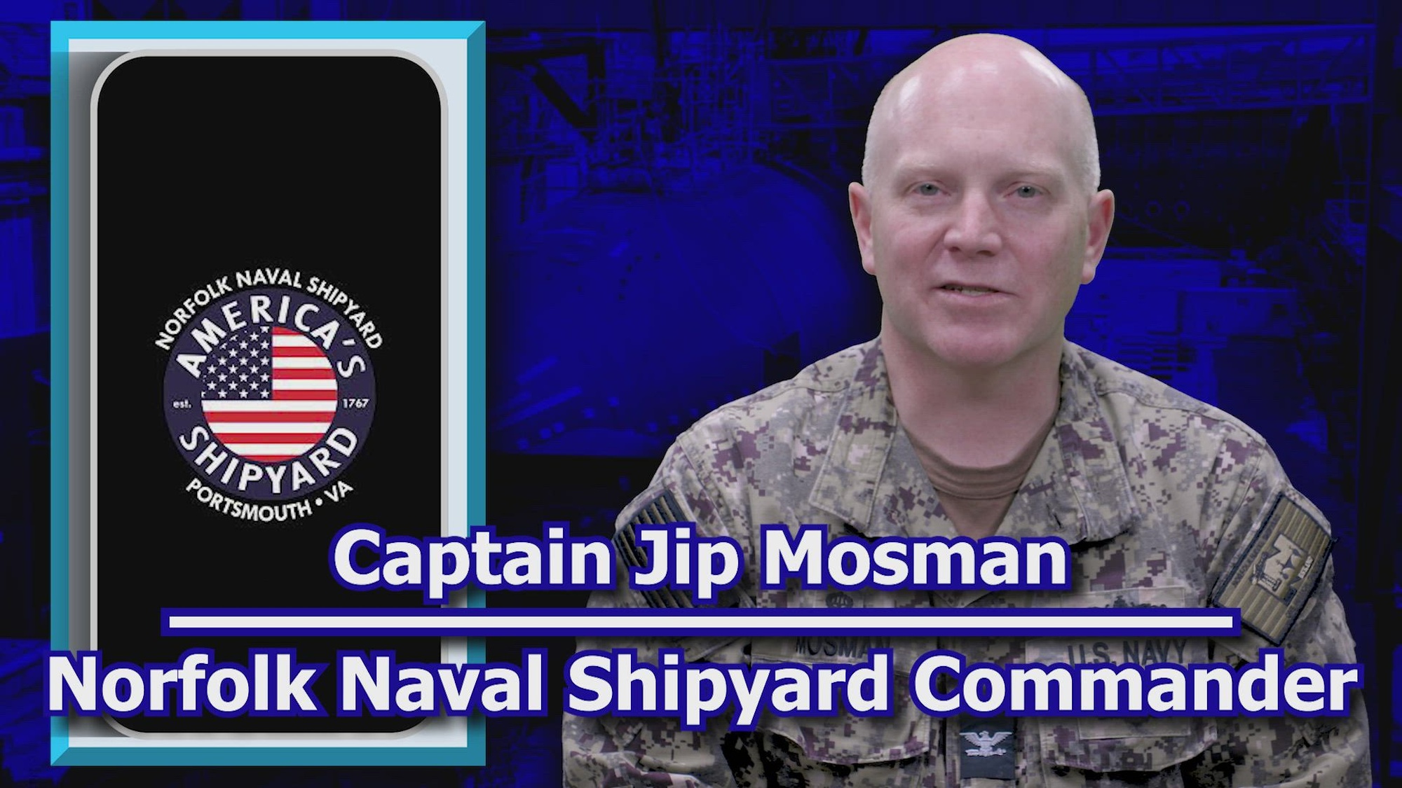 Team NNSY - you&#39;ve been asking for a change and we&#39;ve answered. Together with our sister shipyards and NAVSEA, we will officially allow PEDs into the CIA starting May 6, 2024. Check out this message from our Shipyard Commander, Capt. Jip Mosman, for more information regarding this change. <br /><br />We&#39;ve also released our PED FAQs on social media. Visit https://shorturl.at/dgosz today to learn more. <br /><br />#NNSY  #PressForwardTeam<br /><br />Filmed and Edited by Dan Rusnak, Videographer, Corporate Instructional Design Center (Code 1571)<br /><br />Written by Kristi Britt, Pu