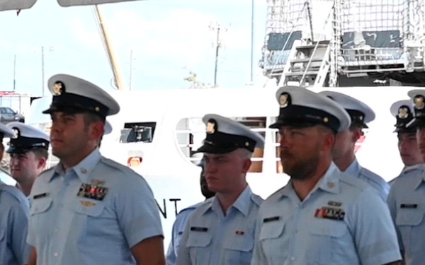 US Coast Guard Cutter Confidence Heritage Recognition Ceremony